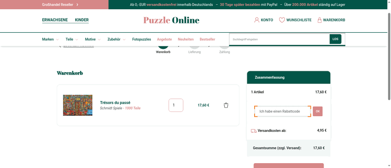 Puzzle-Online Screenshot