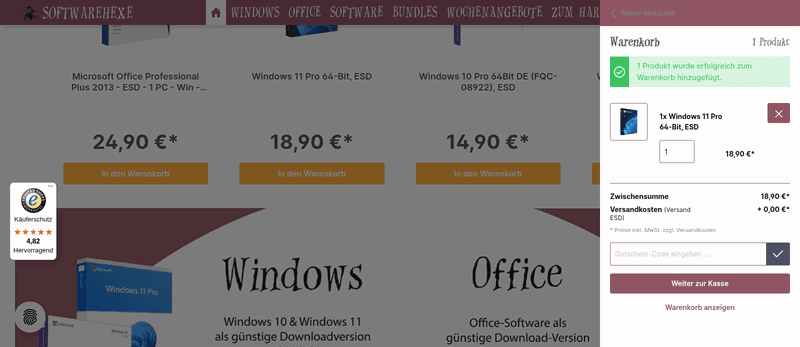 SoftwareHexe Screenshot