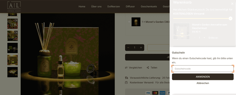 Aroma Light Screenshot