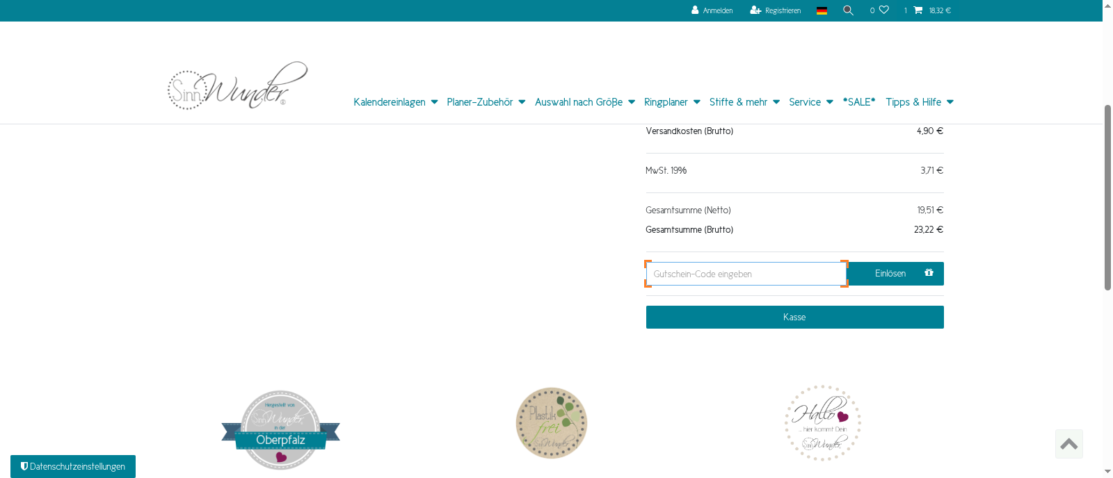 SinnWunder Screenshot