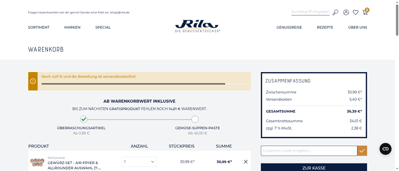Rila Screenshot