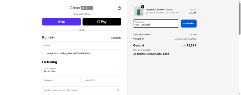 ZuhauseTEST Screenshot