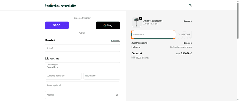Spalierbaumspezialist Screenshot