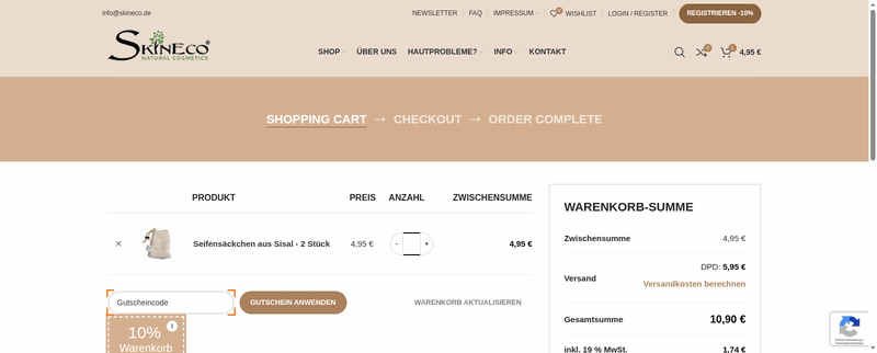Skineco Screenshot