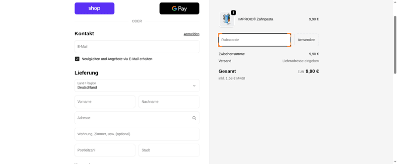 IMPROIC Screenshot