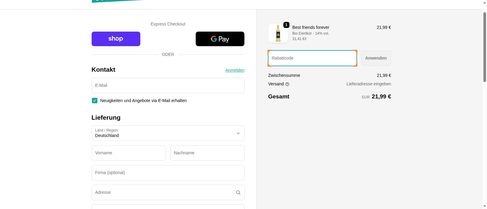 Trinkspruch Screenshot