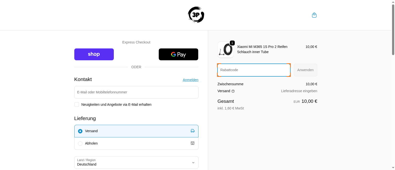 3Pscooters Screenshot