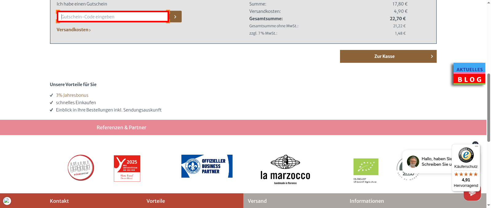 centralRösterei Screenshot