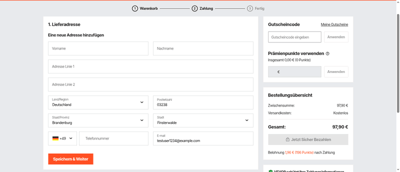 VEVOR Screenshot