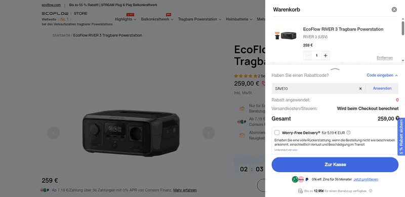 EcoFlow Screenshot