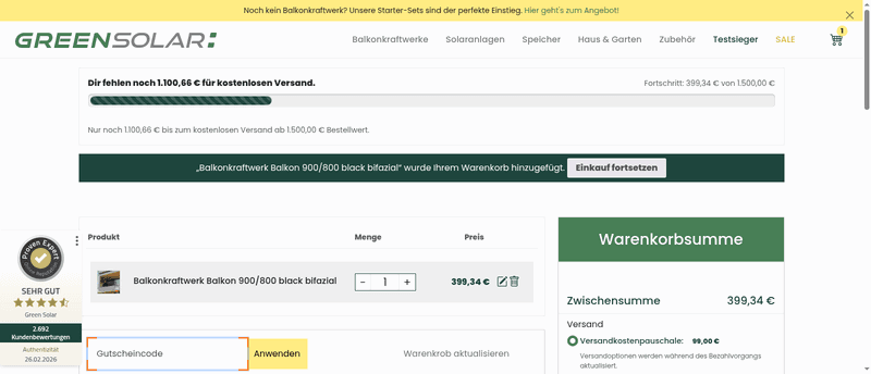 Green Solar Screenshot