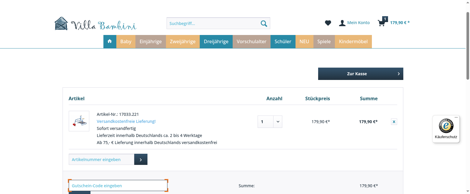 Villabambini Screenshot