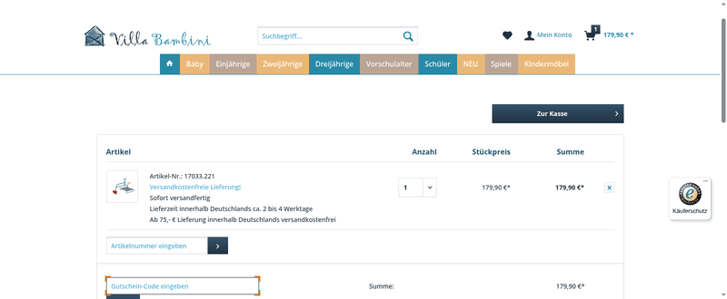 Villabambini Screenshot